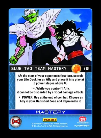 Blue Tag Team Mastery (High Tech Foil)