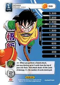 Gohan - Resilient Child (Rainbow Parallel Foil)