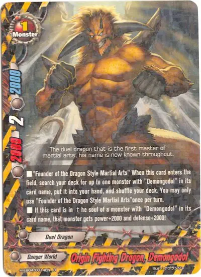 Origin Fighting Dragon, Demongodol