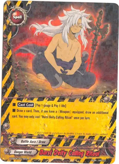 Burst Deity Calling Ritual