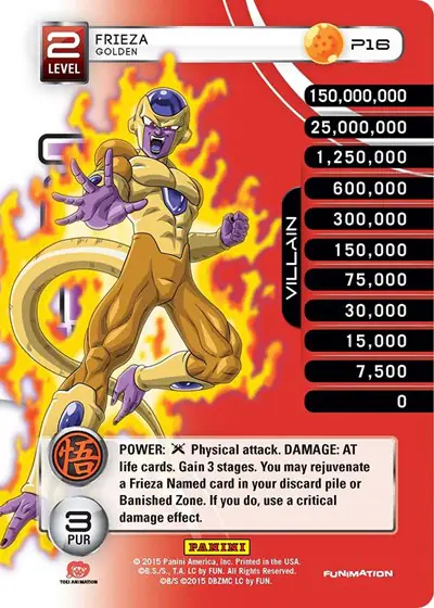 Frieza - Golden (Movie Collection)