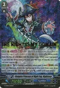 Vampire Princess of Night Fog, Nightrose (Hot Stamped)