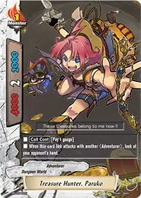 Treasure Hunter, Paruko