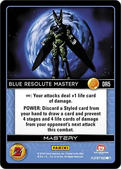 Blue Resolute Mastery