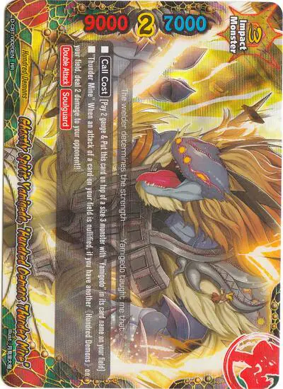 Ghostly Spirit Yamigedo, "Hundred Demons Thunder Mine"