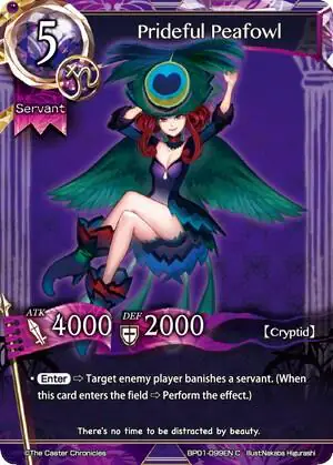 Prideful Peafowl