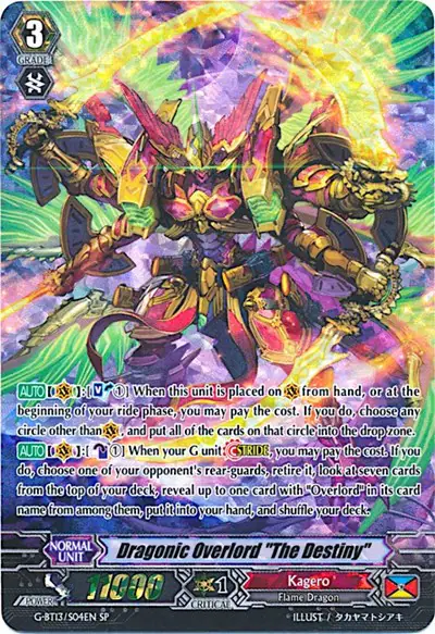Dragonic Overlord "The Destiny" (SP)