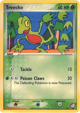 Treecko - 1/5