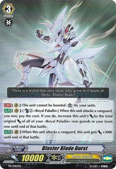 Blaster Blade Burst