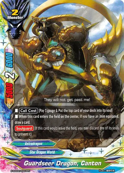 Guardseer Dragon, Canton