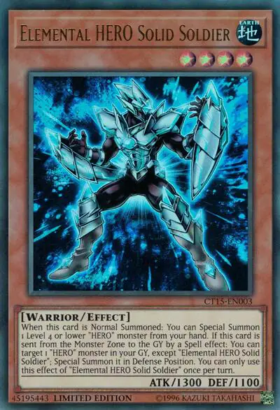 Elemental HERO Solid Soldier