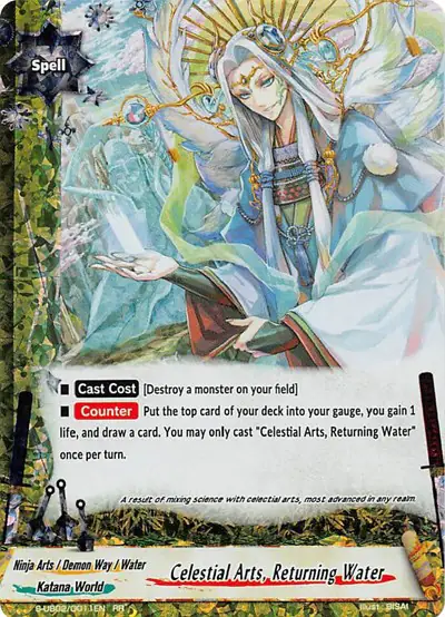 Celestial Arts, Returning Water