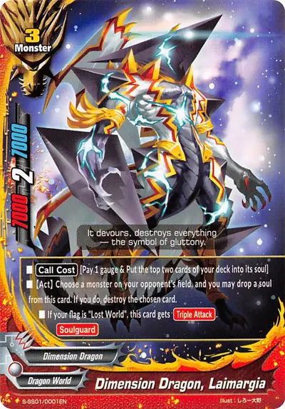 Dimension Dragon, Laimargia