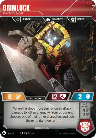 Grimlock - Dinobot Leader