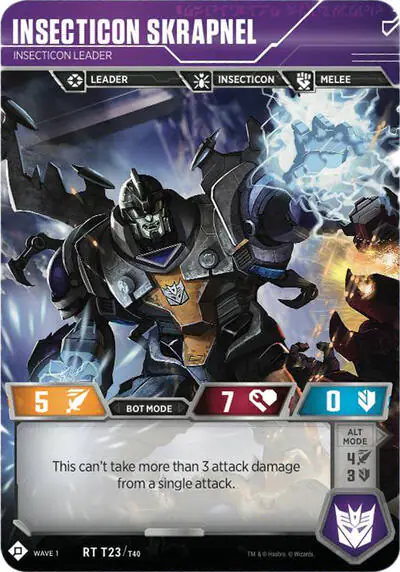 Insecticon Skrapnel - Insecticon Leader