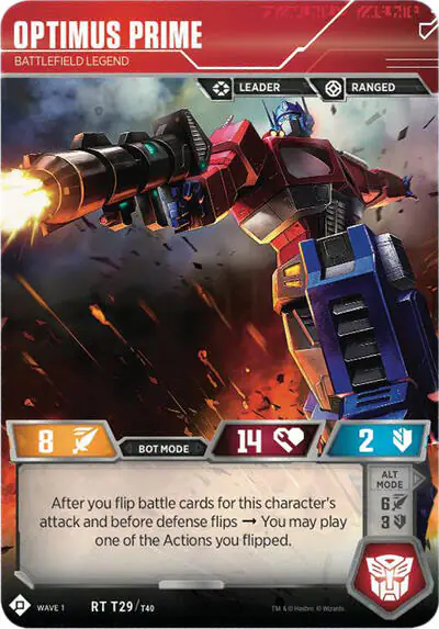 Optimus Prime - Battlefield Legend