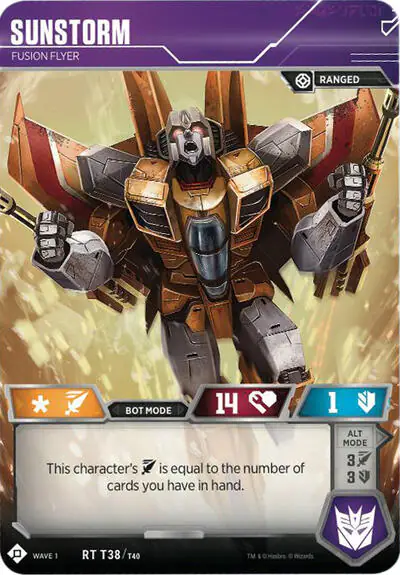 Sunstorm - Fusion Flyer