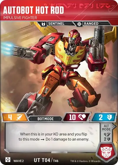 Autobot Hot Rod - Impulsive Fighter