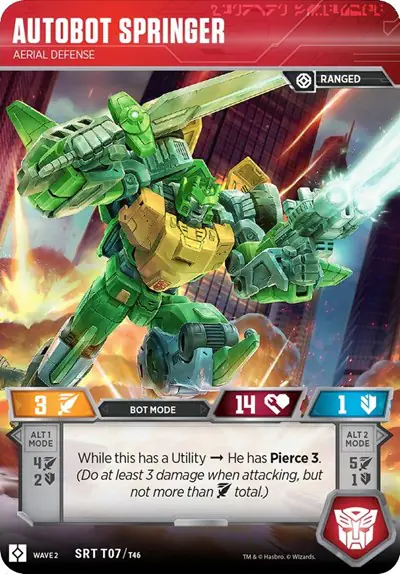 Autobot Springer - Aerial Defense