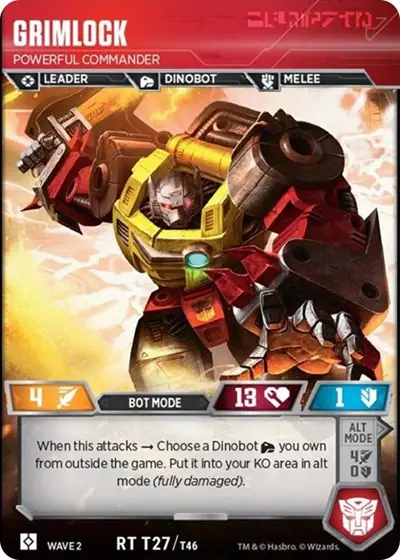 Grimlock - Powerful Commander
