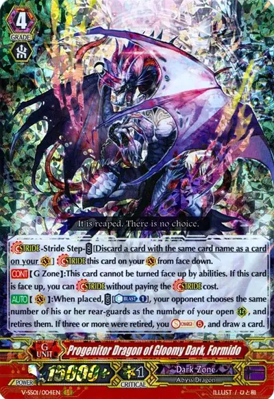 Progenitor Dragon of Gloomy Dark, Formido