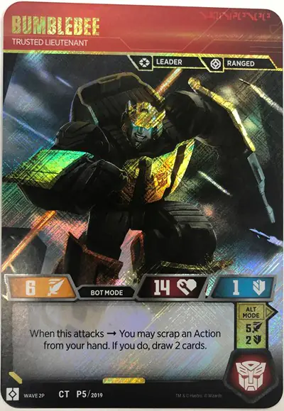 Bumblebee - Trusted Lieutenant (In-Store Play Gold Promo)