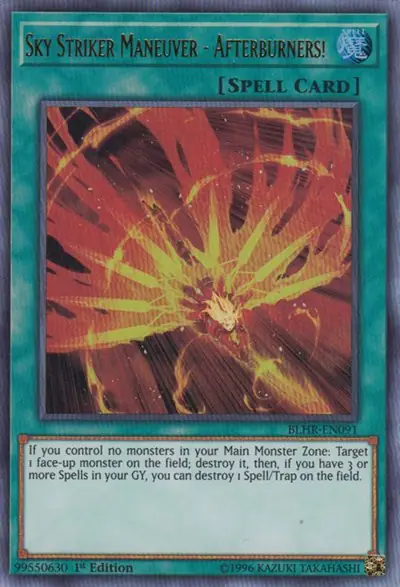 Sky Striker Maneuver - Afterburners!