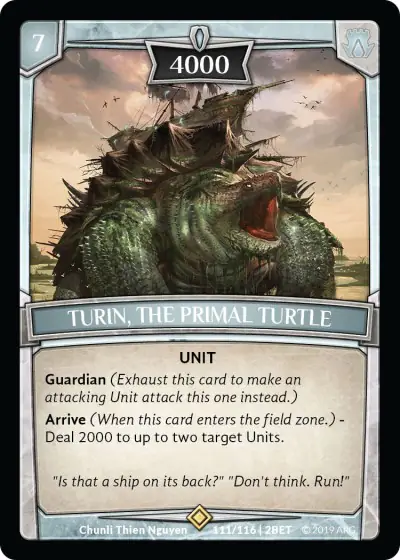 Turin, the Primal Turtle