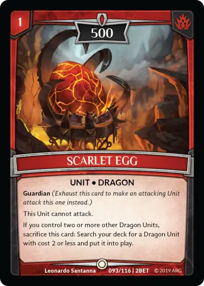 Scarlet Egg