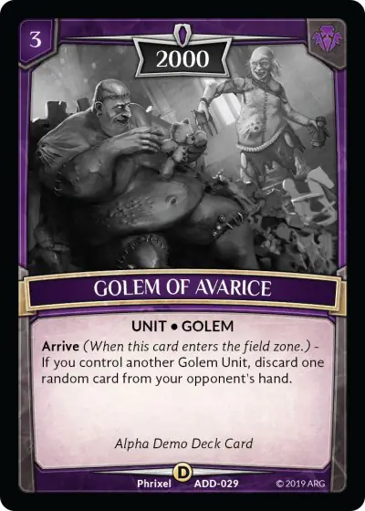 Golem of Avarice