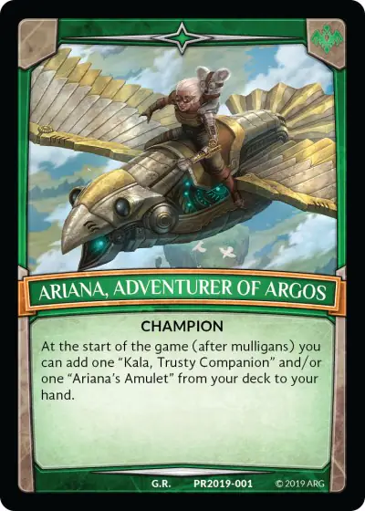 Ariana, Adventurer of Argos
