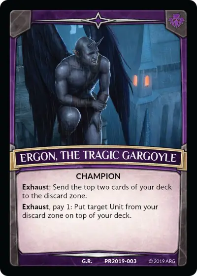 Ergon, the Tragic Gargoyle