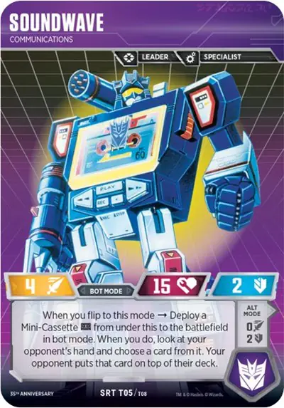 Soundwave - Communications