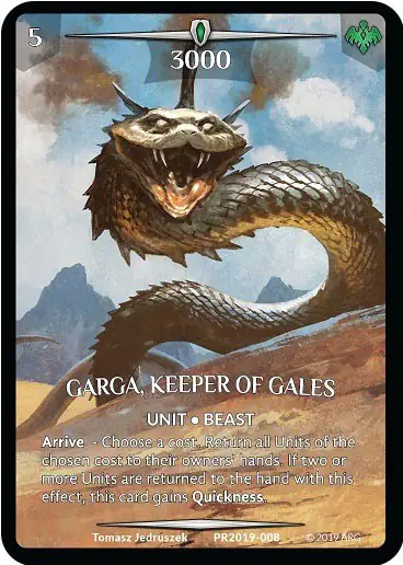 Garga, Keeper of Gales (Full Art)
