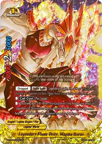 Legendary Flame Deity, Magma Horus (RR Foil)