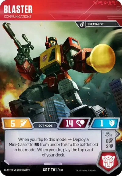 Blaster - Communications