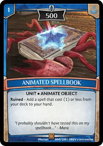 Animated Spellbook
