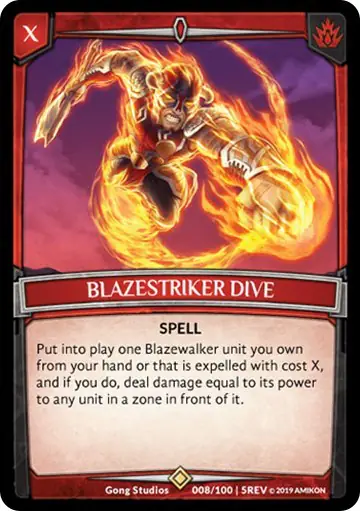 Blazestriker Dive