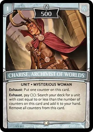 Charise, Archivist of Worlds