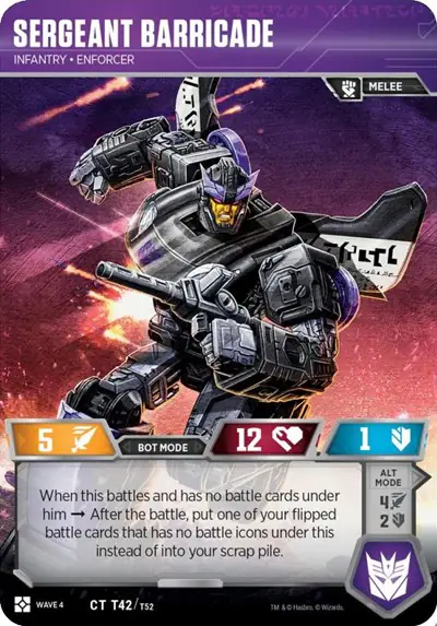 Sergeant Barricade - Infantry Enforcer