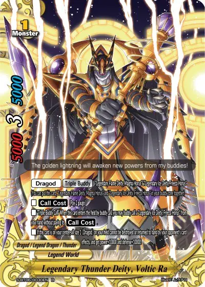 Legendary Thunder Deity, Voltic Ra