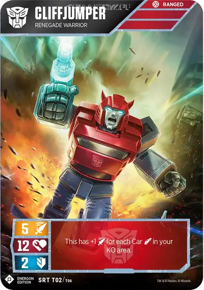 Cliffjumper - Renegade Warrior (Energon Edition)
