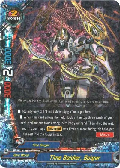 Time Soldier, Spigar (RR Foil)