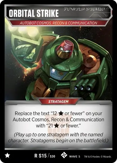 Orbital Strike