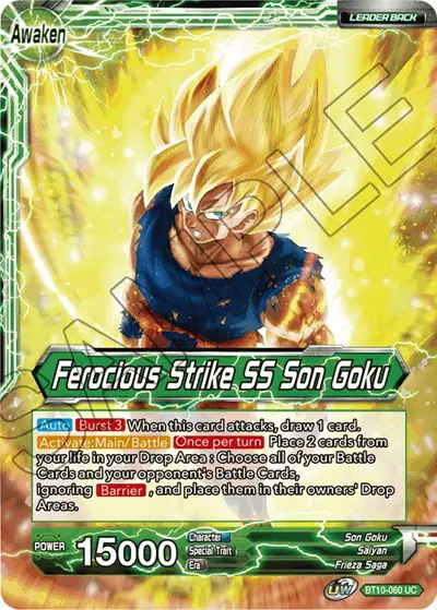Son Goku // Ferocious Strike SS Son Goku