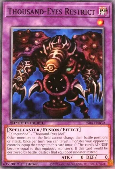 Thousand-Eyes Restrict
