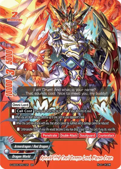 Apical Fifth Omni Dragon Lord, Mugen Drum (BR)