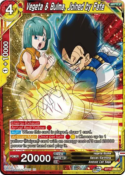 Vegeta & Bulma, Joined by Fate
