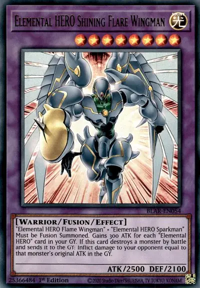 Elemental HERO Shining Flare Wingman