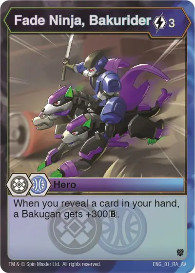 Fade Ninja, Bakurider